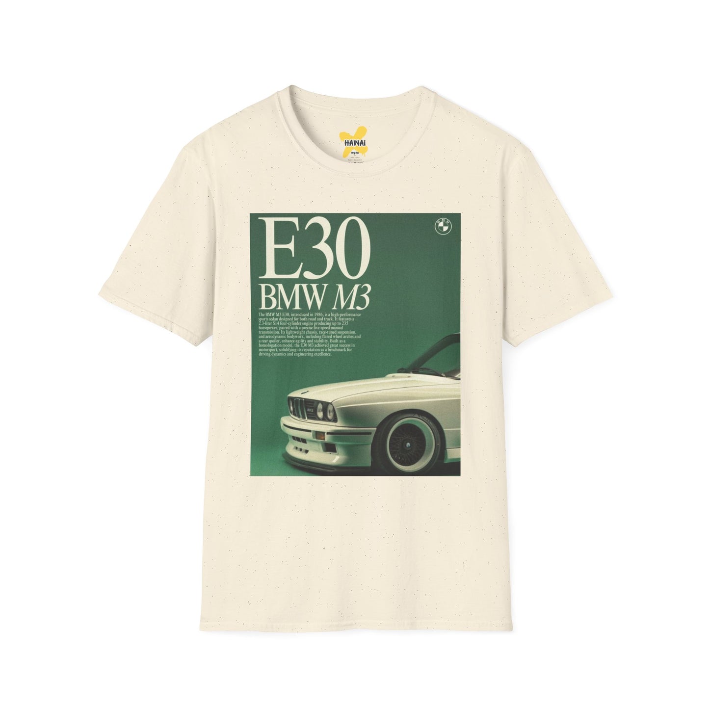 E30 BMW M3 Graphic Unisex T-Shirt - Classic Car Enthusiast Tee