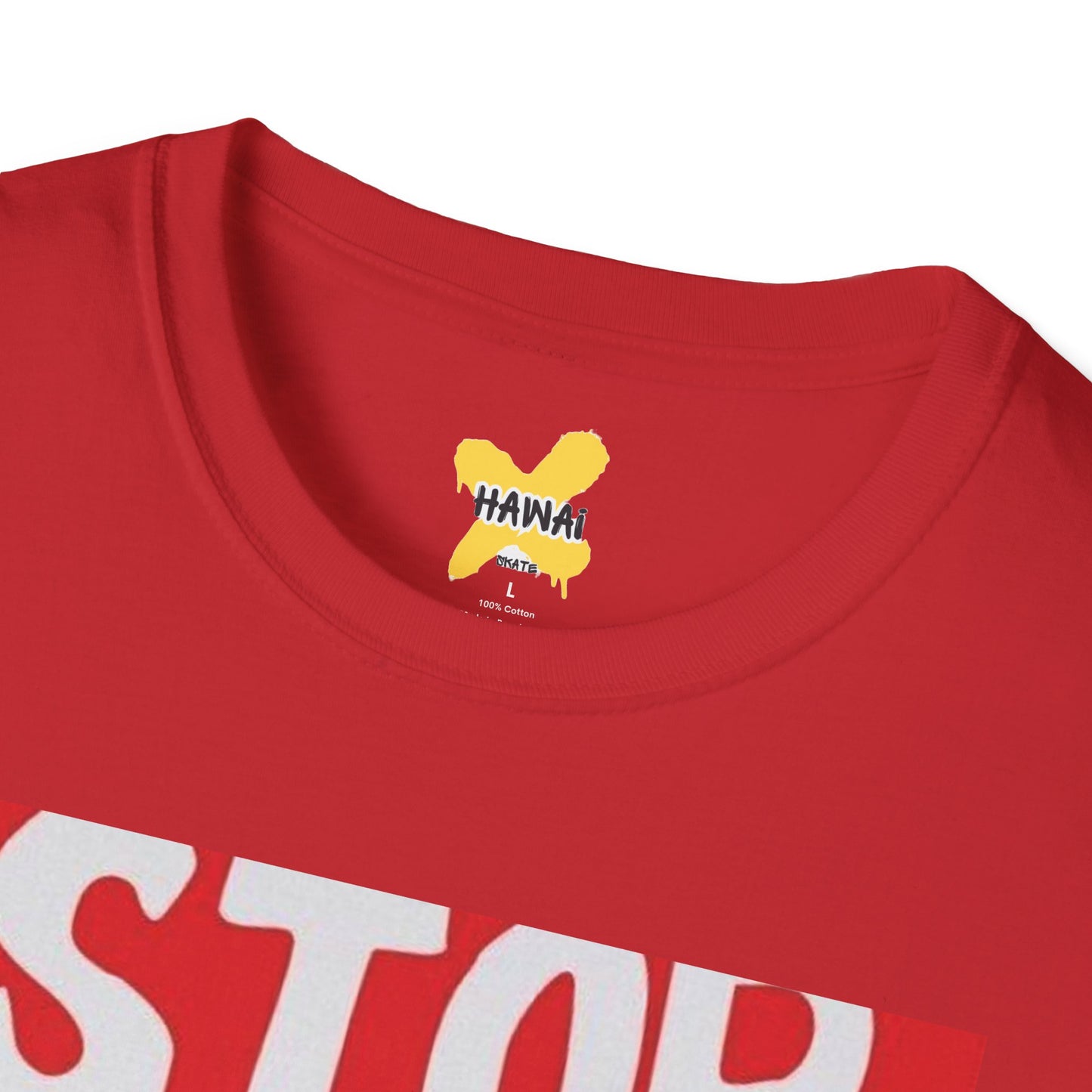 Funny Quote Unisex T-Shirt, Casual Tee, Gift for Friends, Humor Shirt, Stop Being An Idiot Shirt