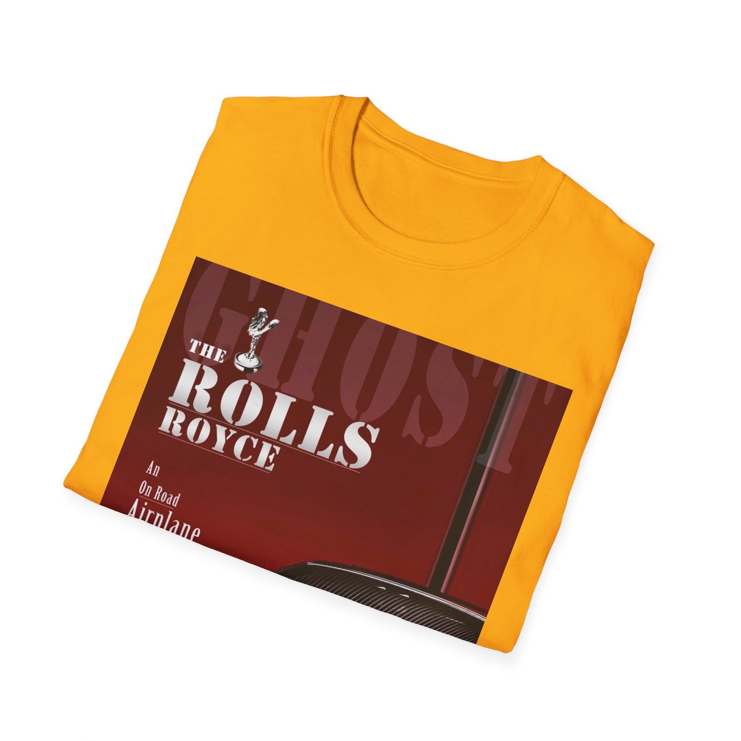 Luxury Car Graphic T-Shirt - Rolls Royce Design