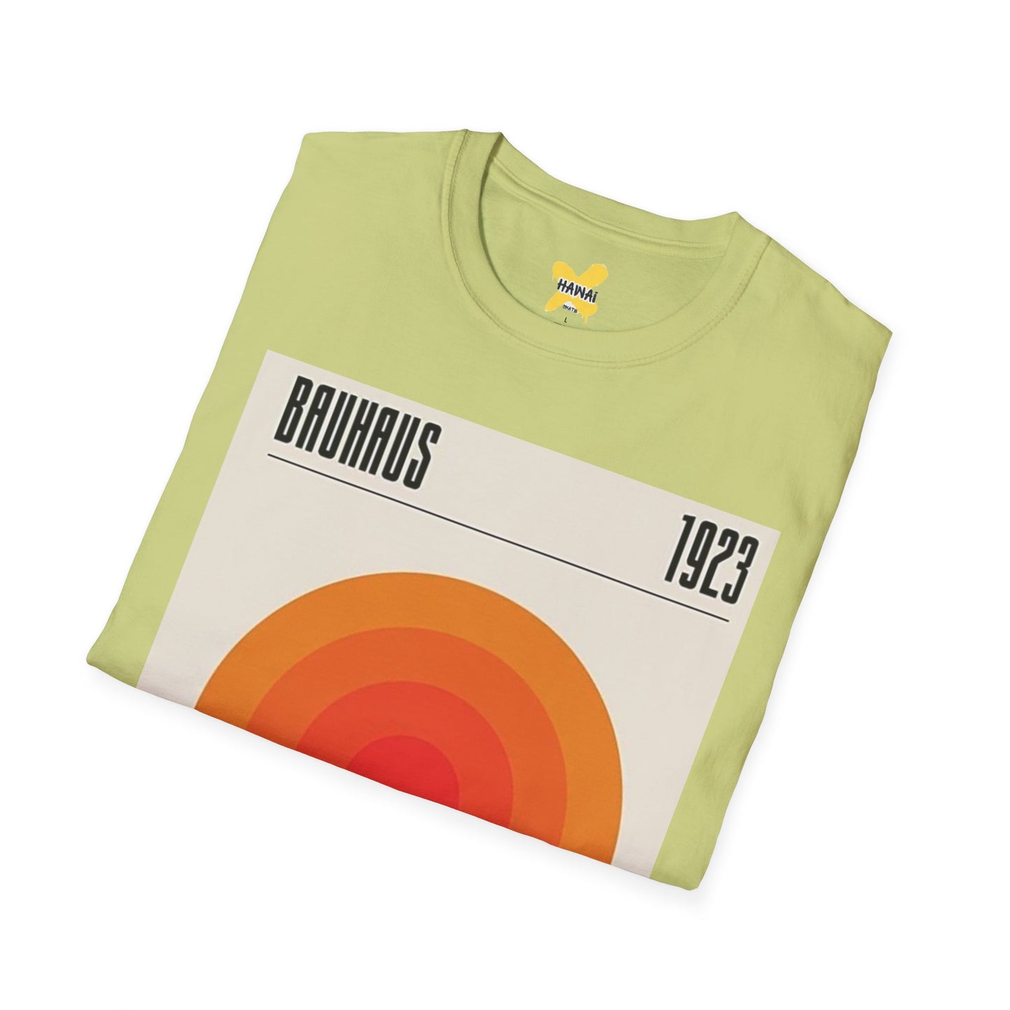 Retro Bauhaus 1923 Unisex Softstyle T-Shirt - Vintage Graphic Tee