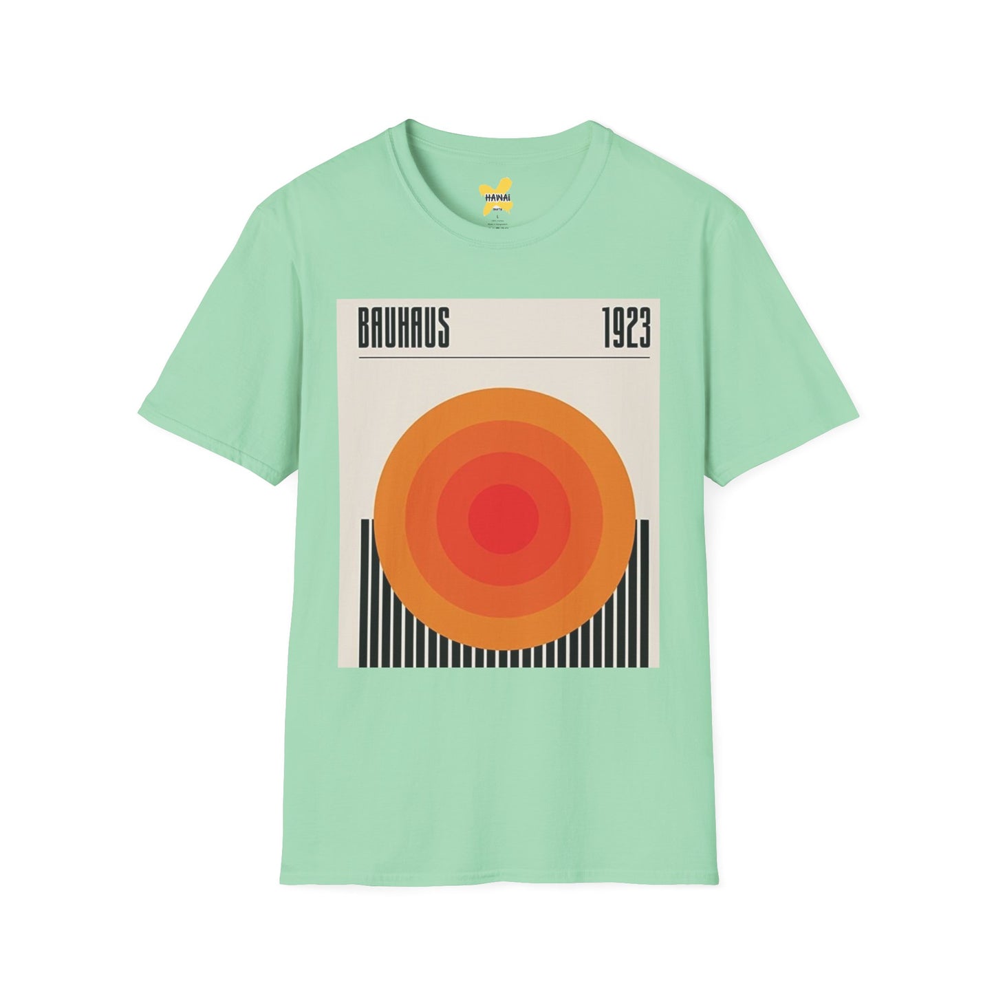 Retro Bauhaus 1923 Unisex Softstyle T-Shirt - Vintage Graphic Tee
