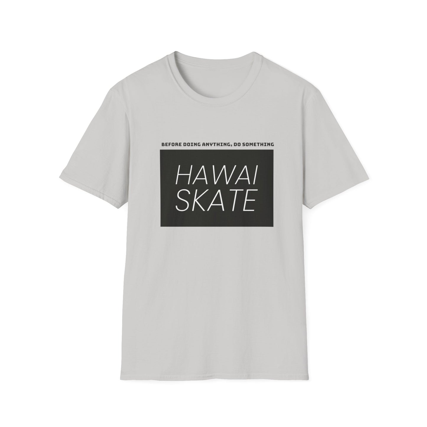 Hawaiian Skate Inspired T-Shirt, Casual Summer Wear, Skateboarder Gift, Beach Day, Graphic Tee, Cool Streetwear