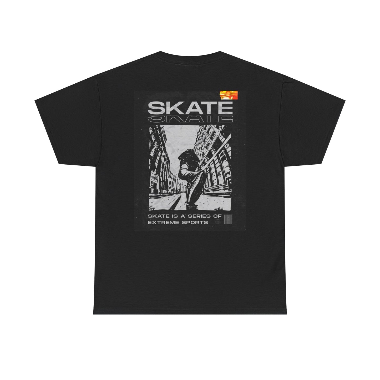 Skate Graphic Tee — Urban Skateboard Poster Shirt
