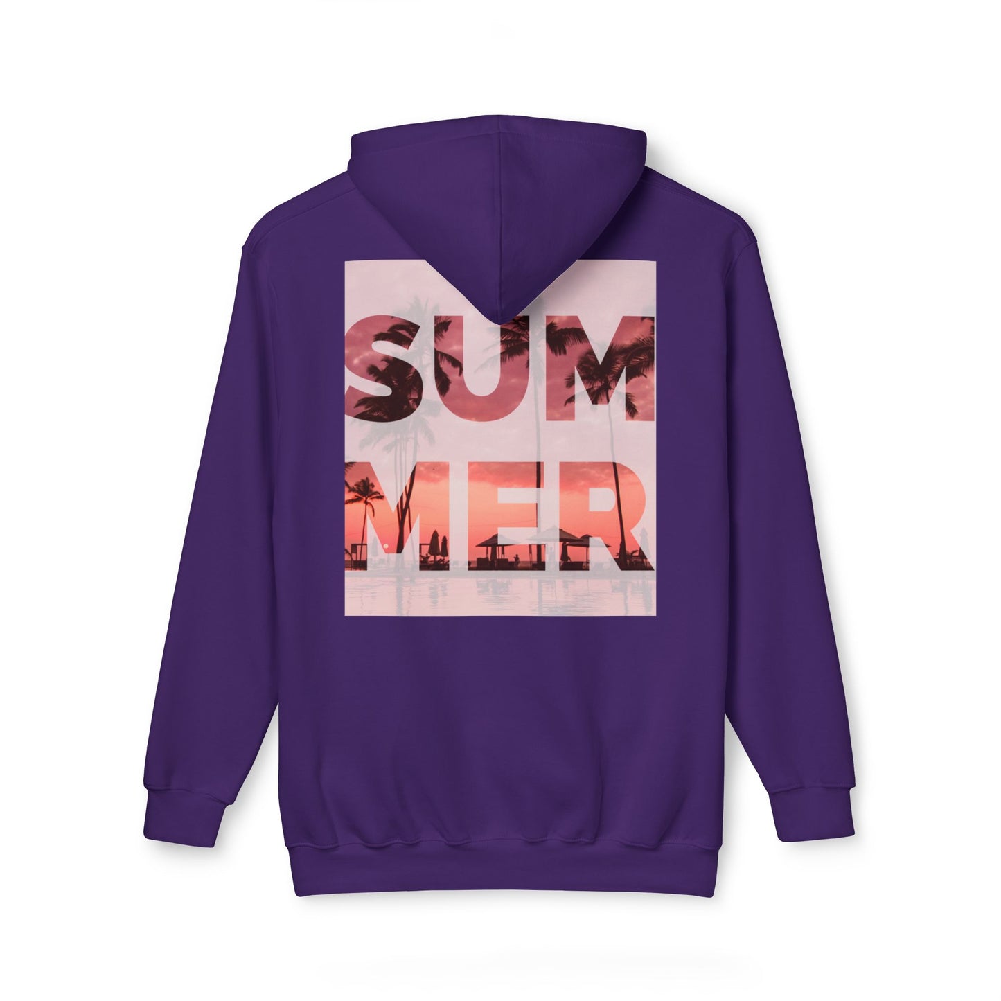 Summer Vibes Unisex Hooded Sweatshirt - Made in the USA