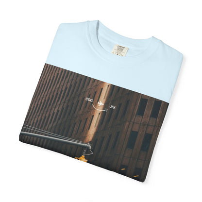 New York City Traffic Light Photo T‑Shirt — Urban Streetwear Tee