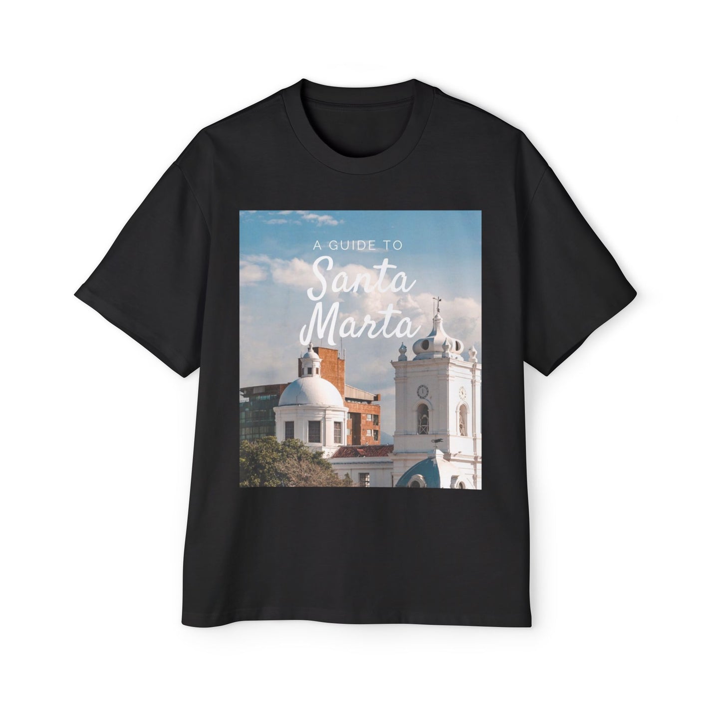 Santa Marta Travel Tee — Vintage Photo Guide T-Shirt