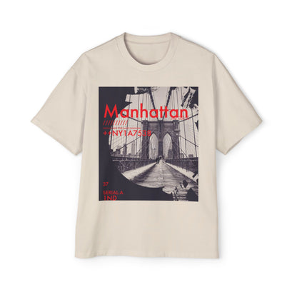 Manhattan Bridge Graphic Tee — Vintage NYC Photo Print