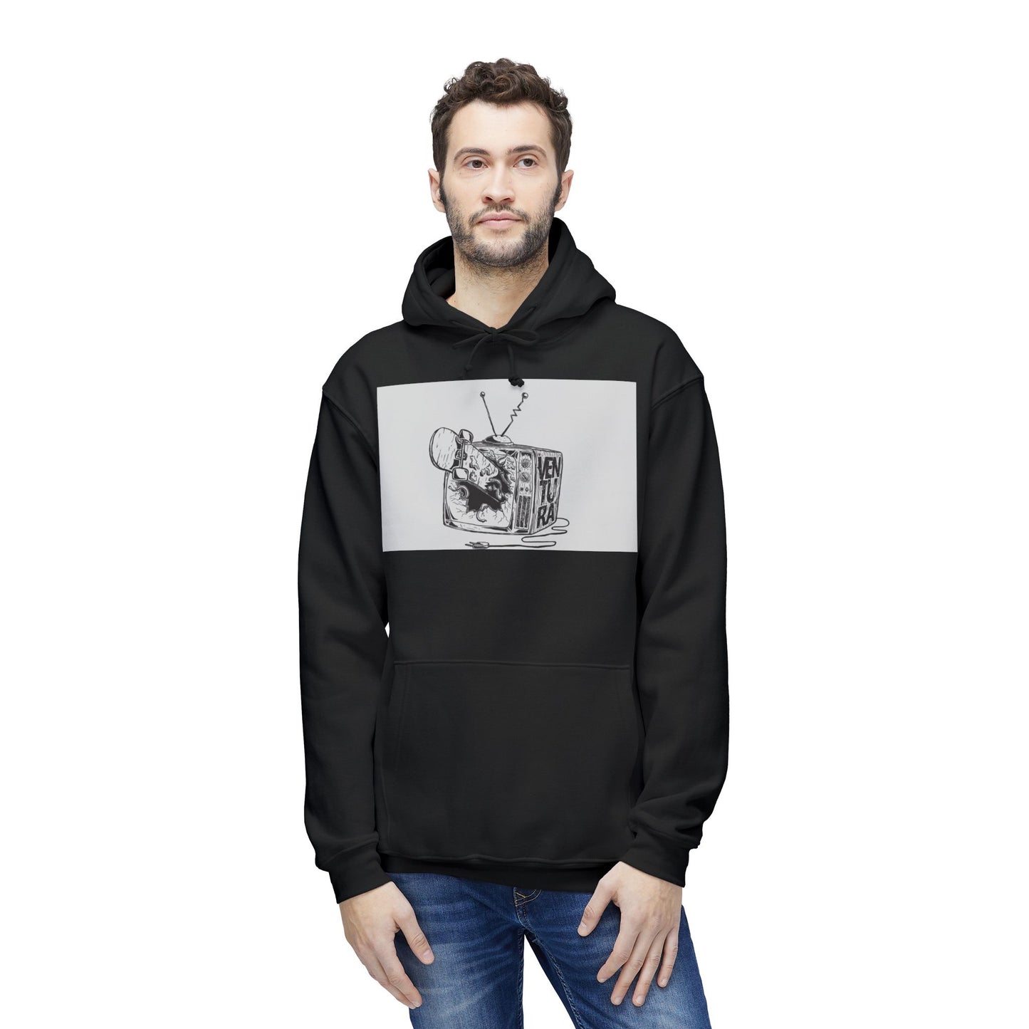 Unisex Graphic Hoodie - 'When I Empty' - Comfortable & Unique Design, Perfect for Everyday Wear