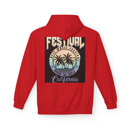 Festival Vibes Hoodie | Beach Music Festival Apparel, Summer Hoodie, California Style, Unisex Streetwear, Gift for Music Lovers