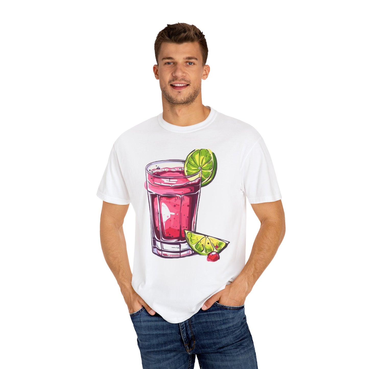Tropical Cocktail T-Shirt - Fun Summer Vibe Unisex Tee