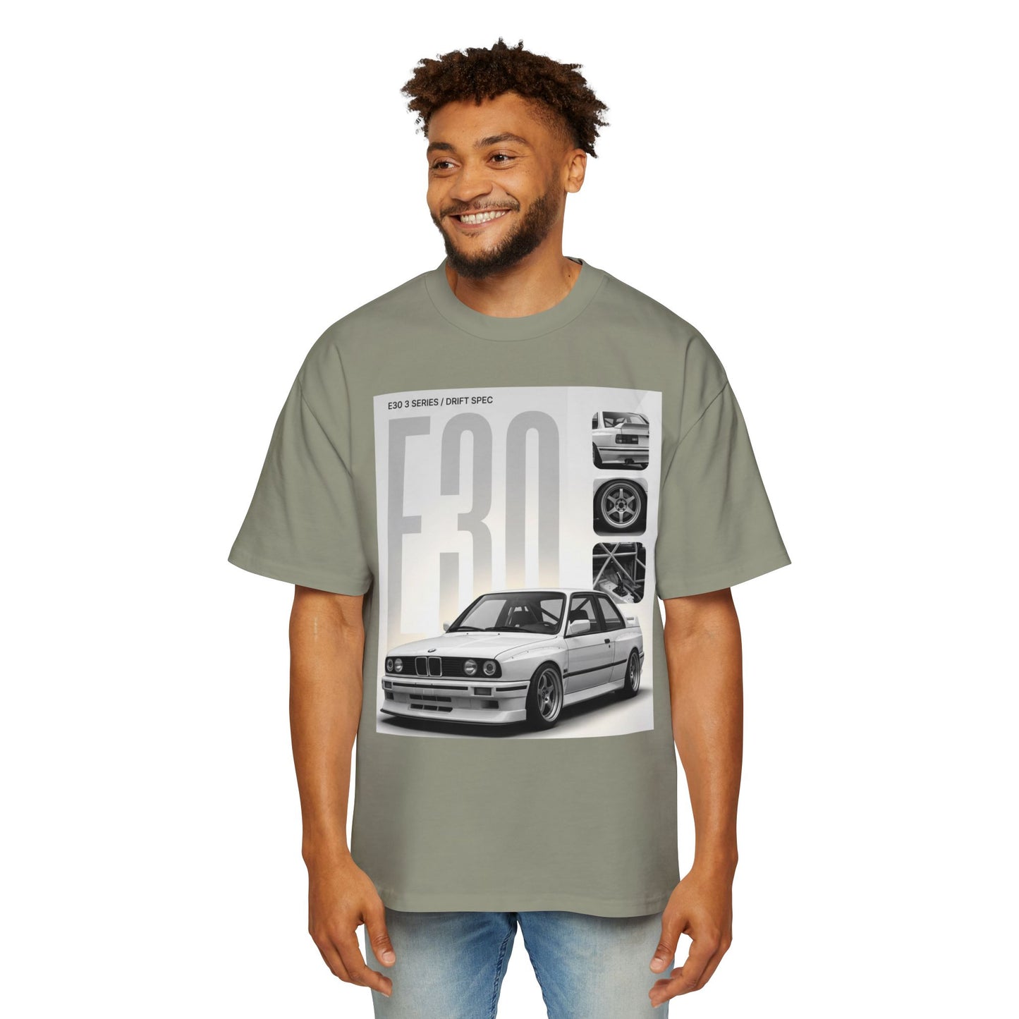 E30 Classic BMW Tee — Vintage Drift Car Graphic Shirt