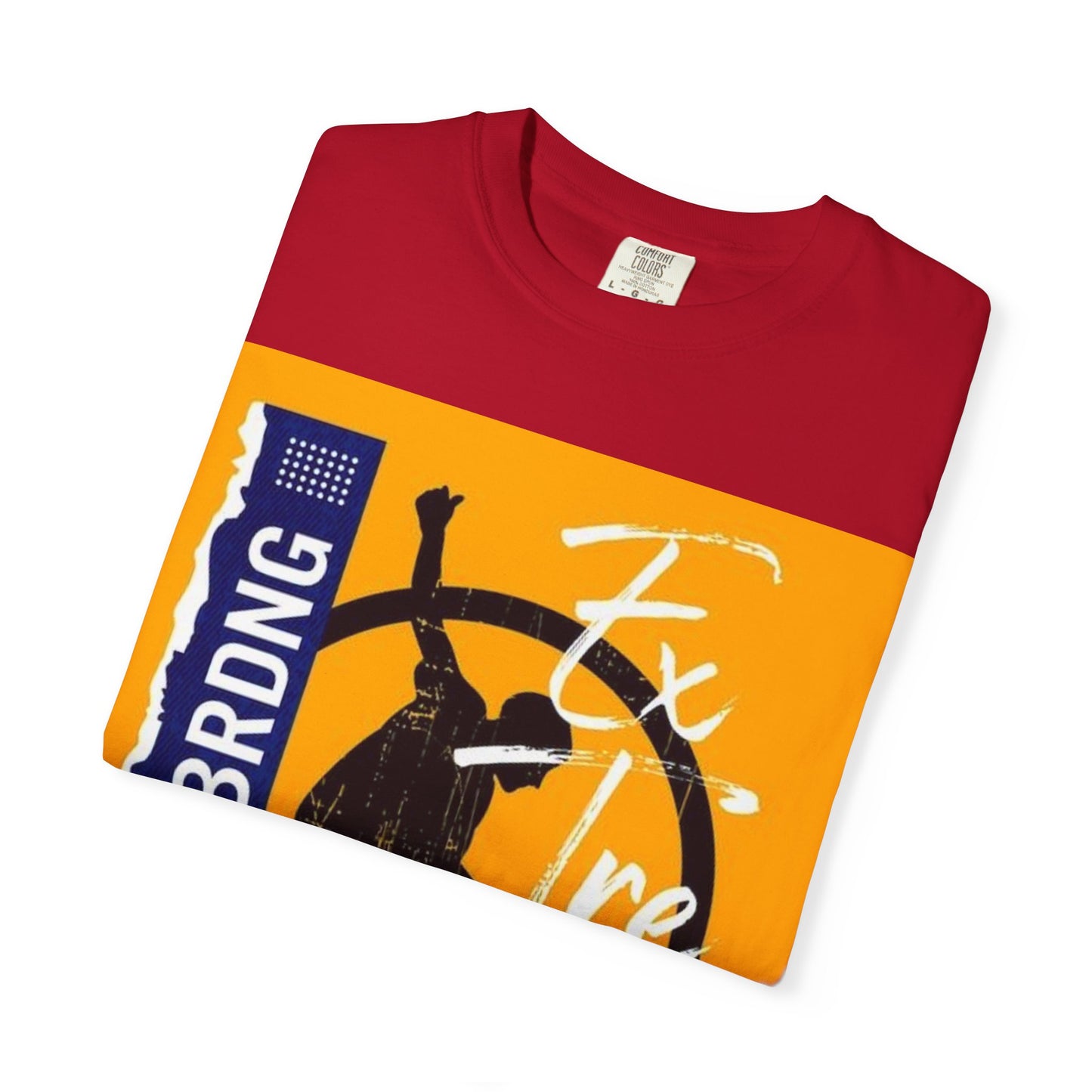 Sporty Graphic Tee for Skaters, Unisex Garment-Dyed T-shirt, Skateboarding Apparel, Casual Wear, Gift for Sport Lovers, Urban Fashion