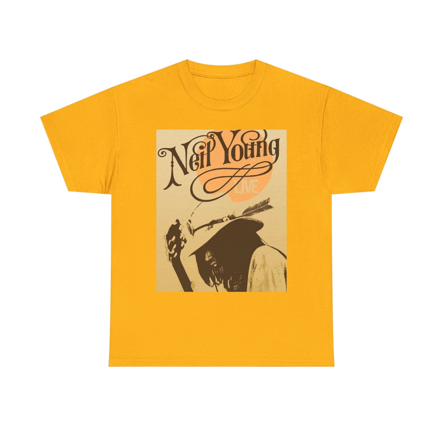 Vintage Rock Band T-Shirt featuring Neil Young, Music Lover Gift, Concert Apparel, Unisex Style, Retro Graphic Tee