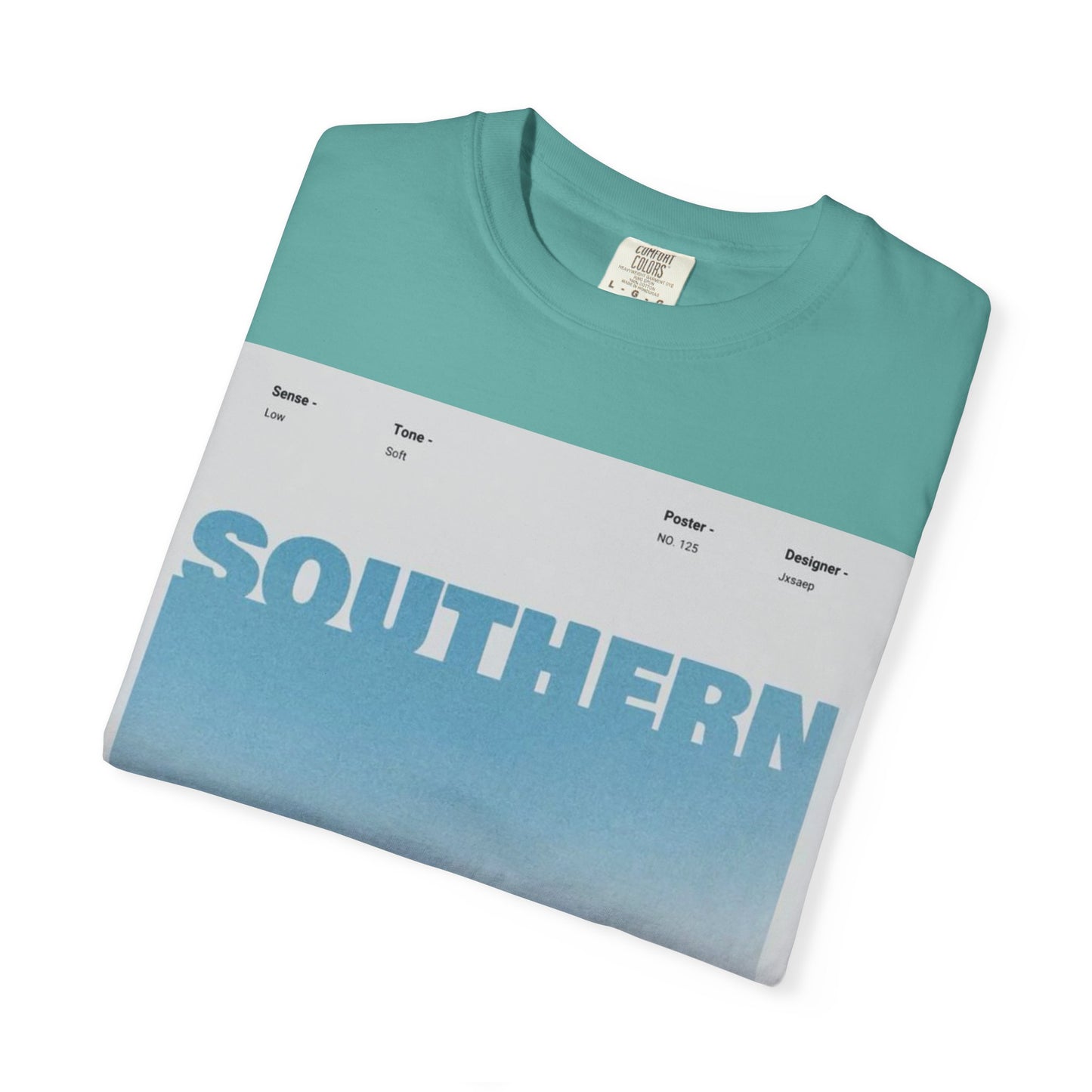 Southern Beach Photo T-Shirt — Ocean Waves Graphic Tee