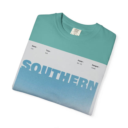 Southern Beach Photo T-Shirt — Ocean Waves Graphic Tee