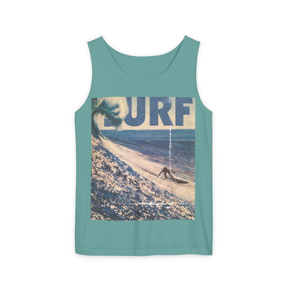 Surf Vintage Tank Top – Retro Beach Surfing Graphic