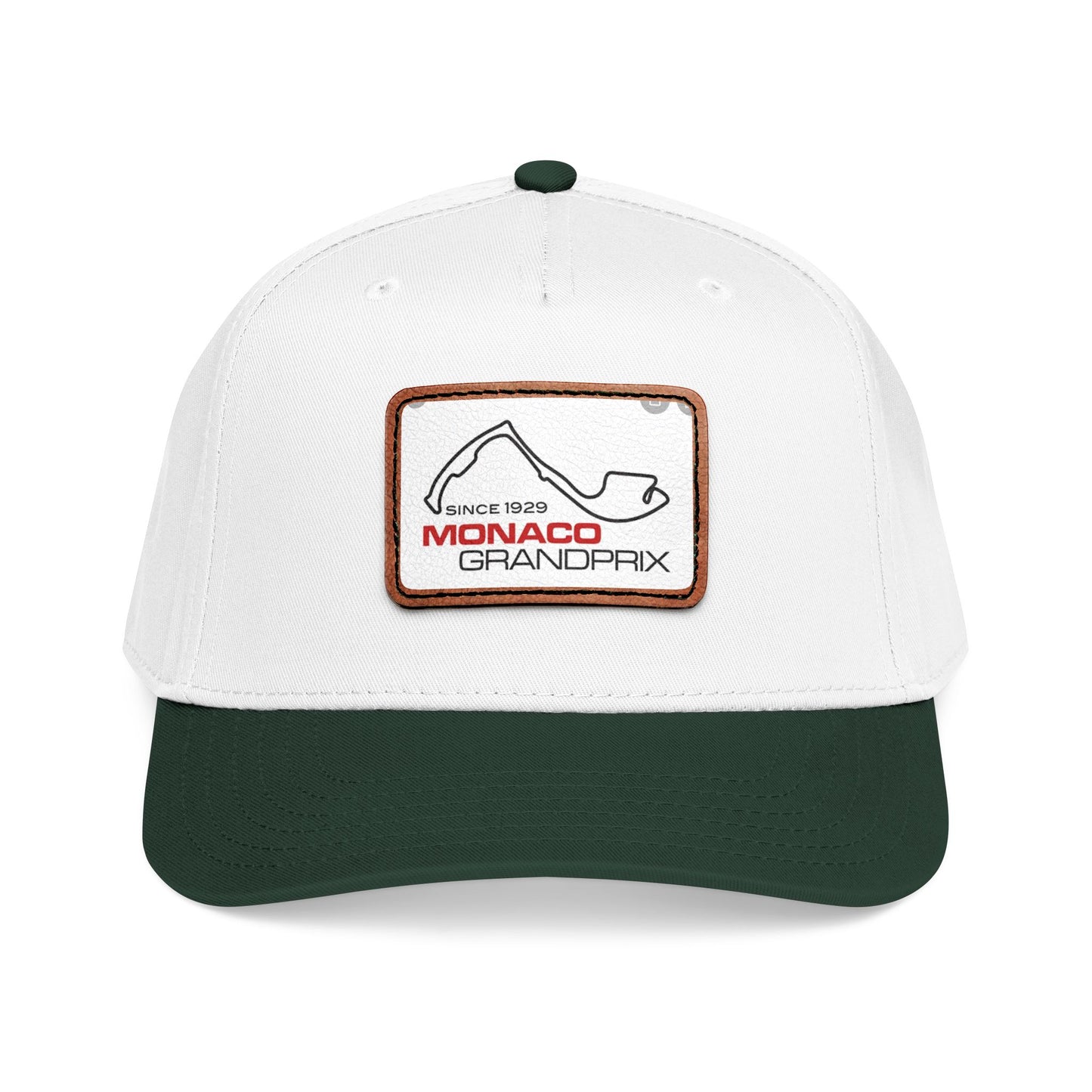 Monaco Grand Prix Leather Patch Baseball Cap