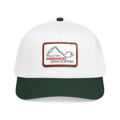Monaco Grand Prix Leather Patch Baseball Cap