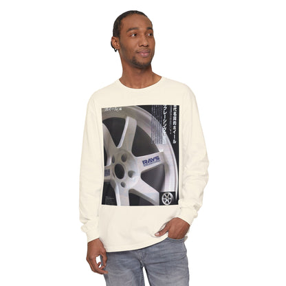 Rays Wheel Graphic Long Sleeve Tee