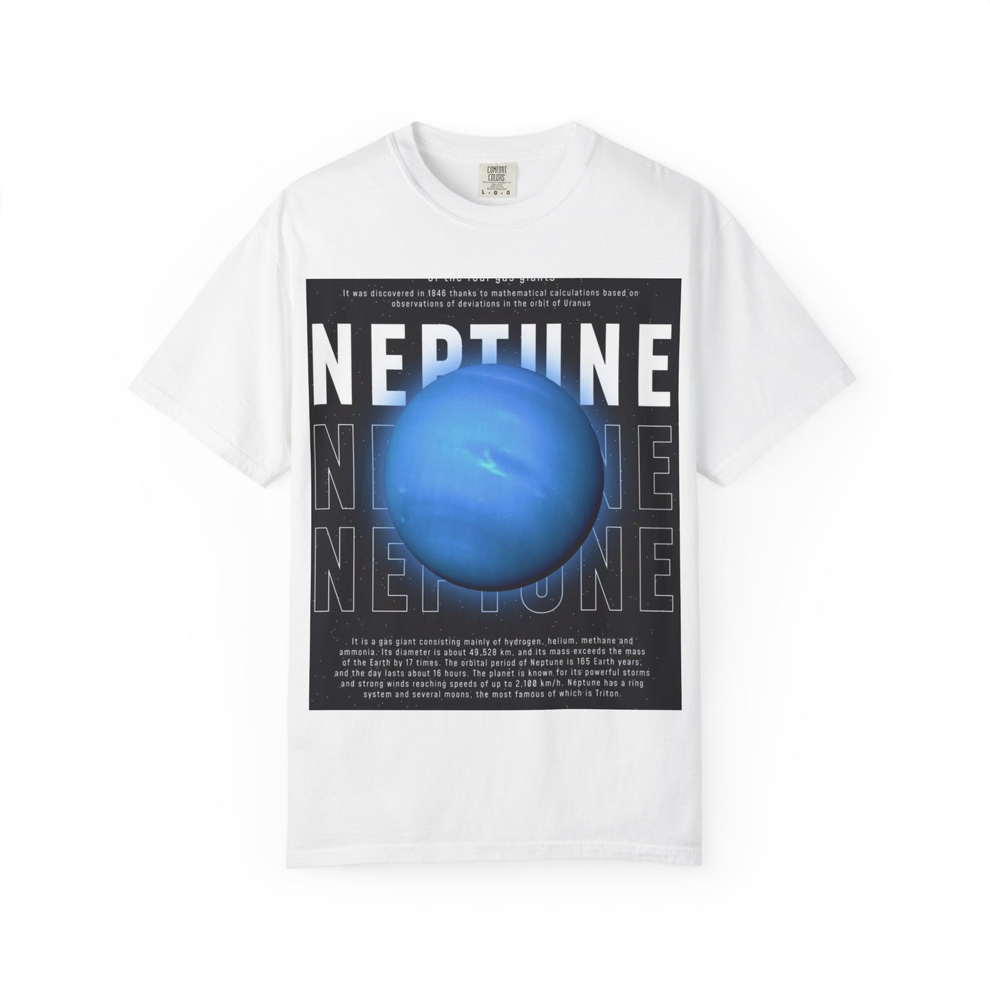Neptune Graphic Unisex T-Shirt – Cool Planet Design for Space Enthusiasts