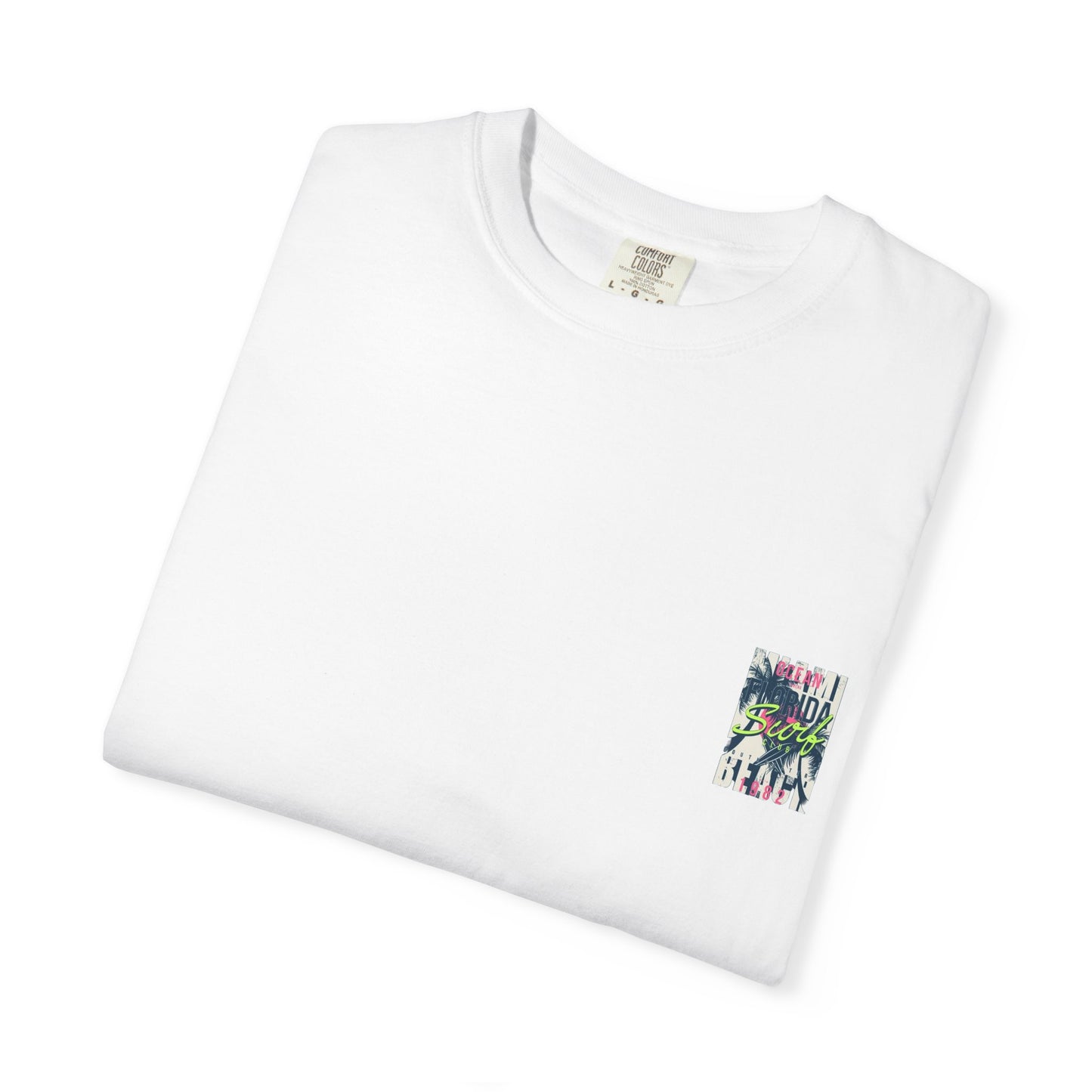 Ocean Florida Surf Club T-Shirt - Unisex Garment-Dyed Tee for Beach Lovers