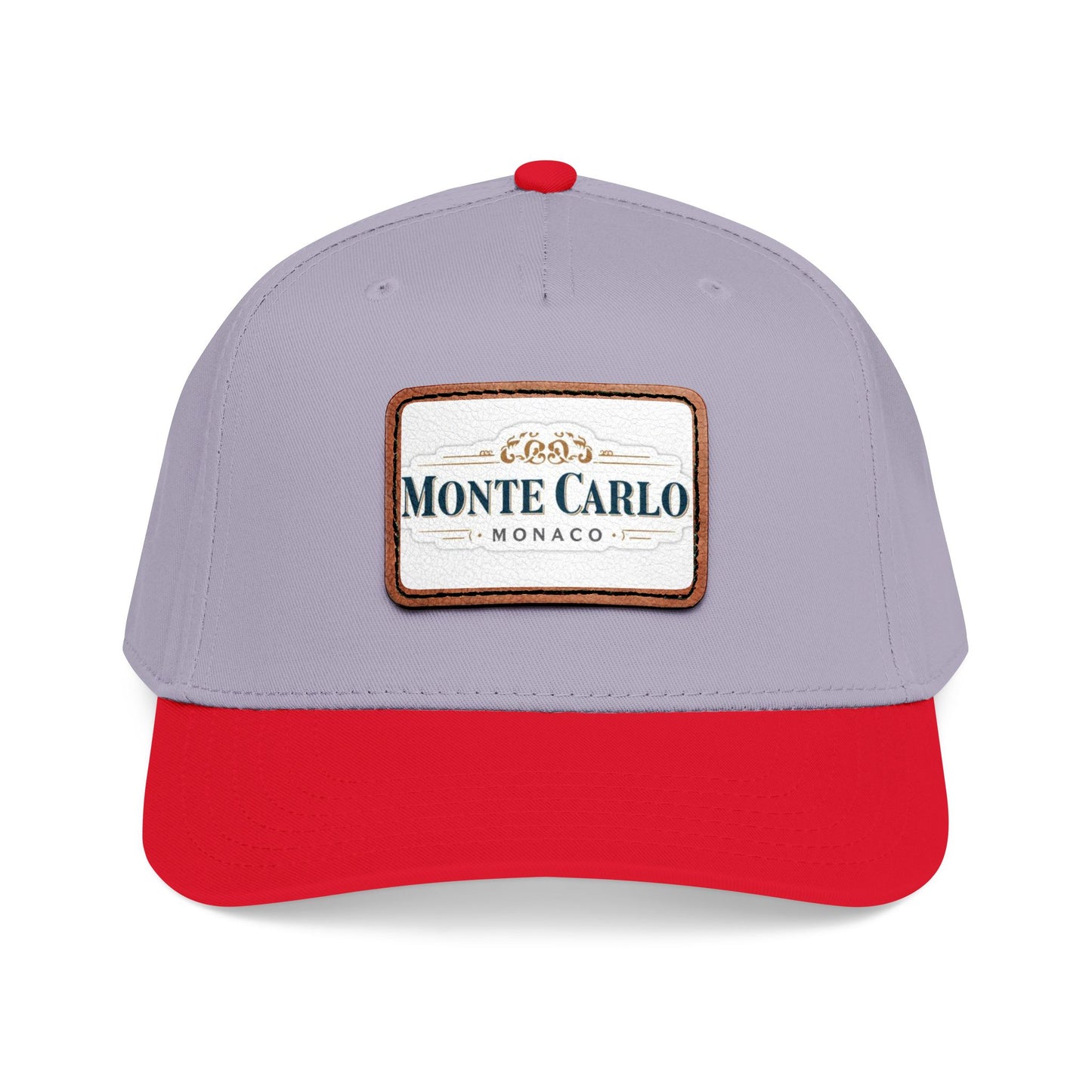 Monte Carlo Leather Patch Baseball Cap