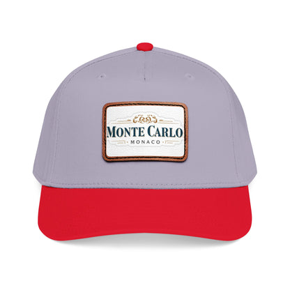 Monte Carlo Leather Patch Baseball Cap