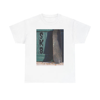 Skateboarding Vibes Unisex Heavy Cotton Tee - Perfect Gift for Skaters