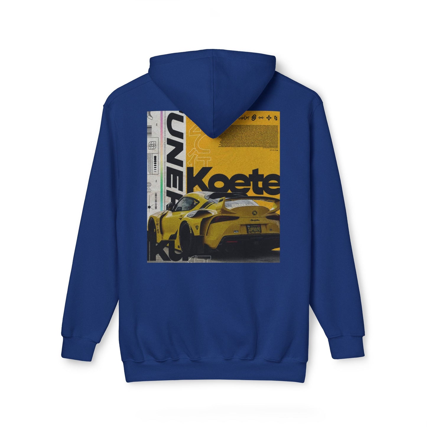 Unisex Hooded Sweatshirt with Car Graphic - Perfect for Automobiles Enthusiasts