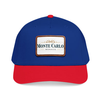 Monte Carlo Leather Patch Baseball Cap