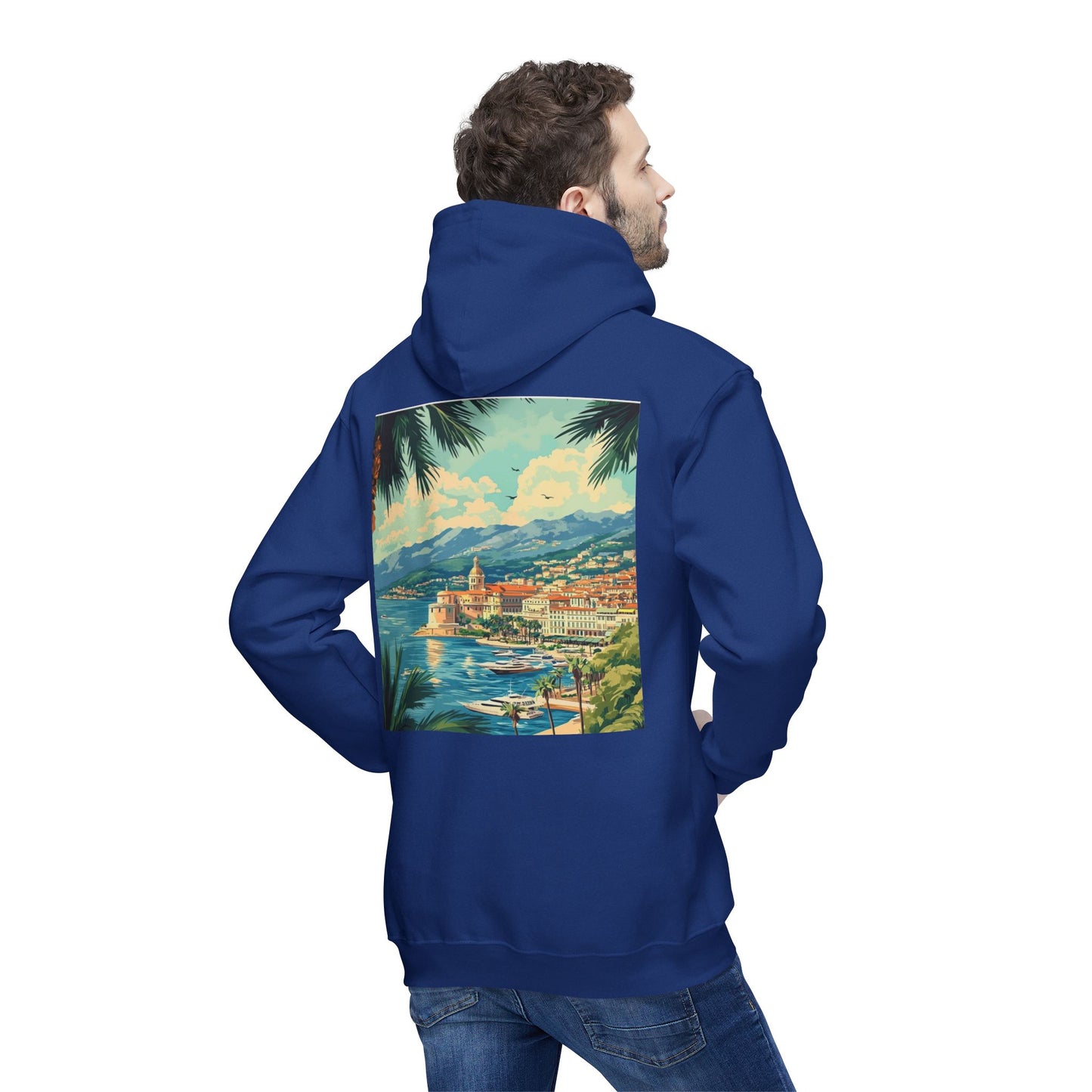 Coastal Vibes Unisex Hooded Sweatshirt - Perfect for Beach Lovers