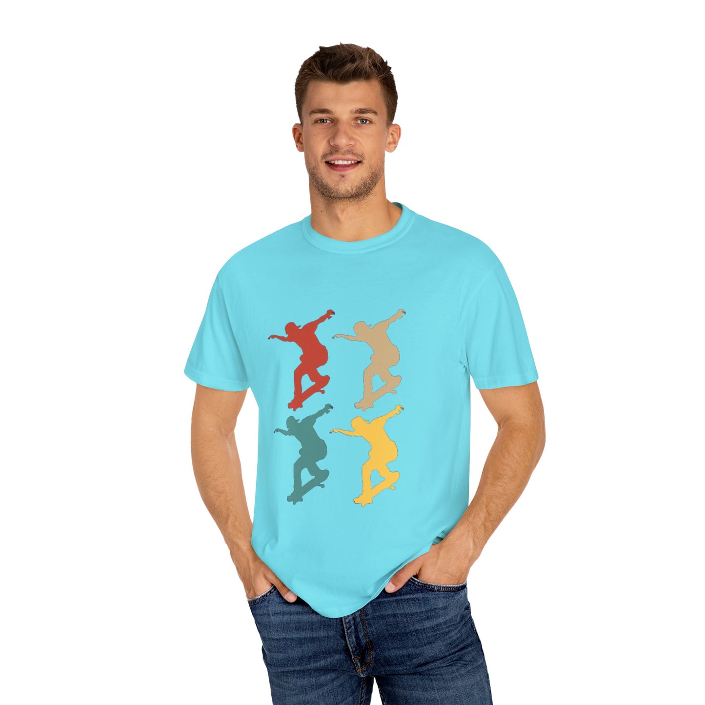 Vibrant Skateboarding T-Shirt for Adventure Lovers