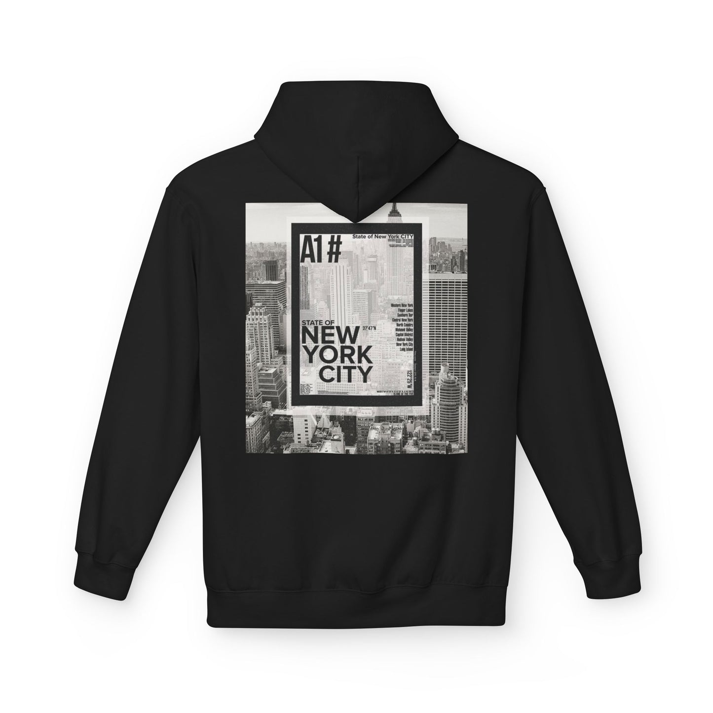 Happy Vibes Unisex Fleece Hoodie - Smiley Face Design