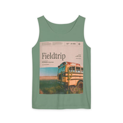Fieldtrip Vintage Bus Tank Top — Retro Travel Graphic Tank