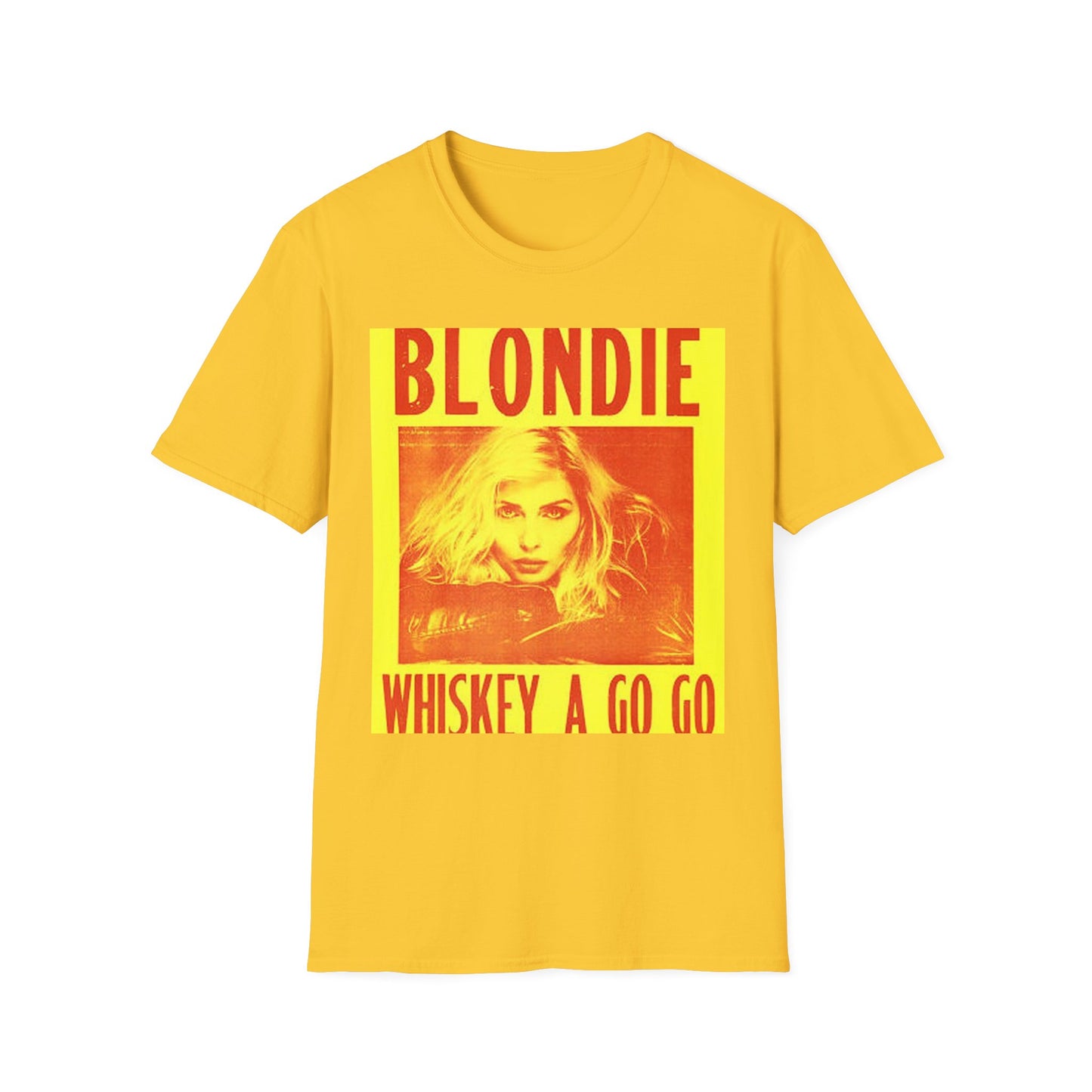 Vintage Blondie Whiskey A Go Go T-Shirt, Retro Band Tee, Music Lover Shirt, Festival Outfit, Unisex Graphic Tee, Casual Wear, Gift Idea