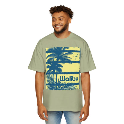 Malibu Palm Tee — Vintage Surf Graphic T-Shirt