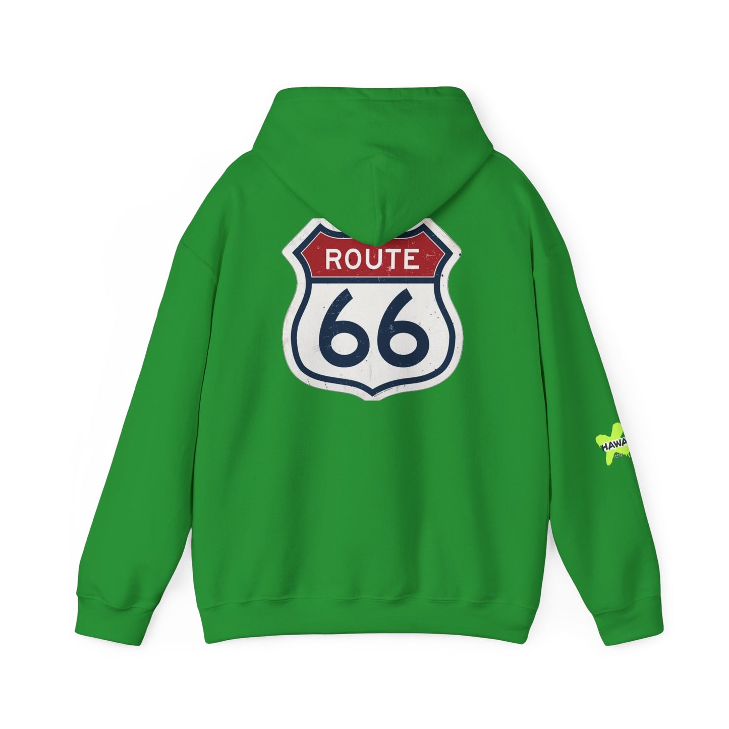 Route 66 Vintage Hooded Sweatshirt | Unisex Heavy Blend™