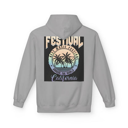 Festival Vibes Hoodie | Beach Music Festival Apparel, Summer Hoodie, California Style, Unisex Streetwear, Gift for Music Lovers