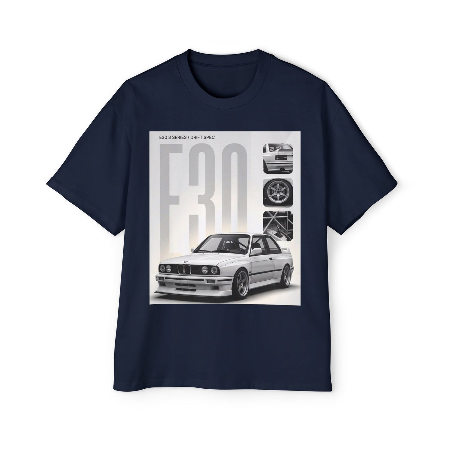 E30 Classic BMW Tee — Vintage Drift Car Graphic Shirt