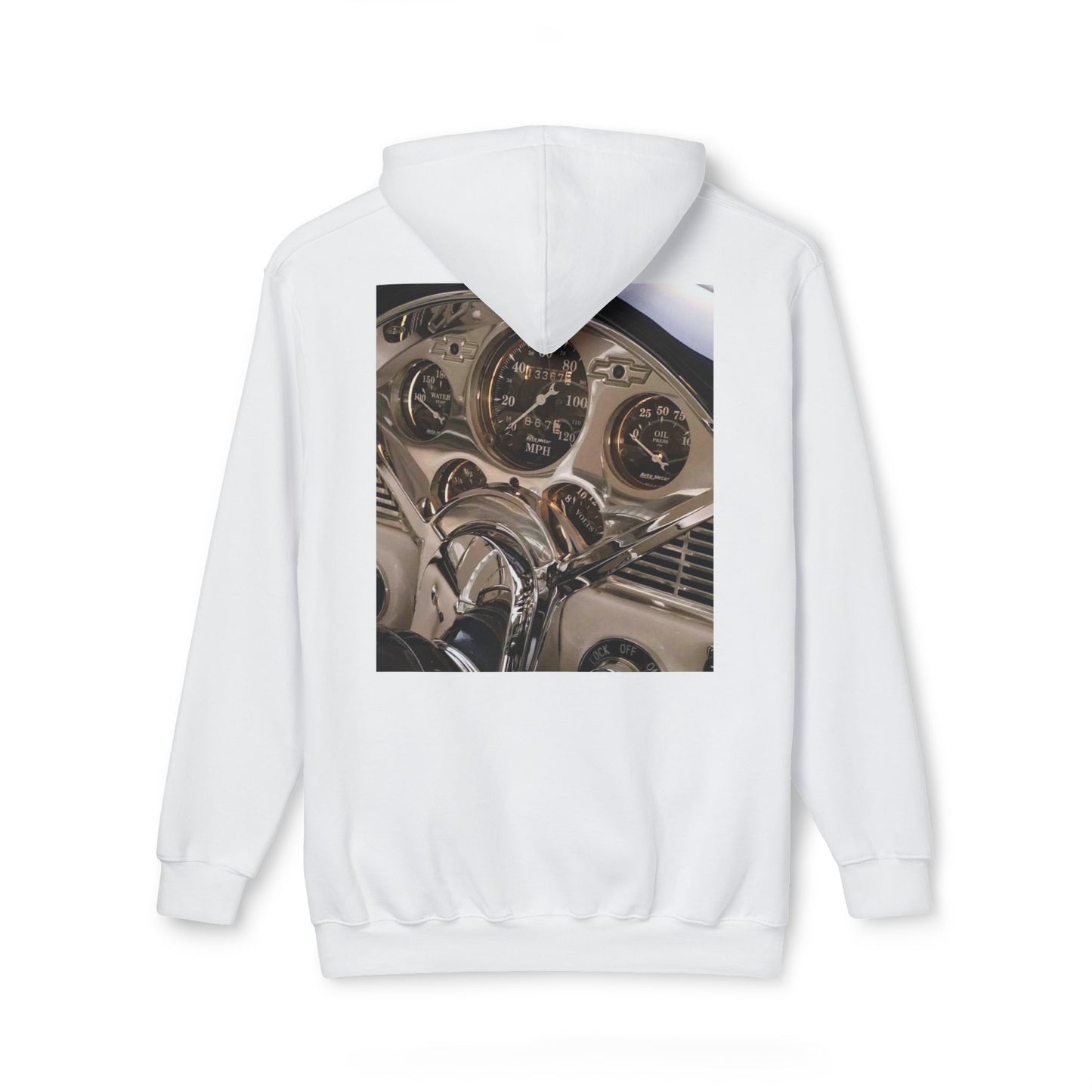 Vintage Car Dashboard Unisex Hooded Sweatshirt