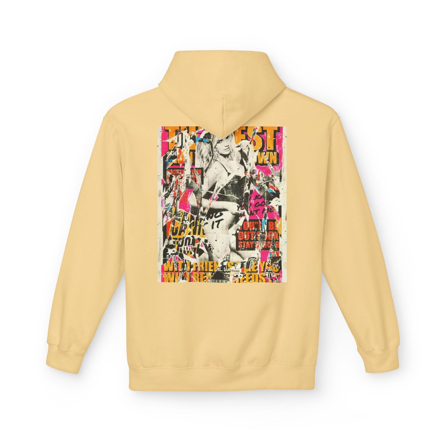Unisex Midweight Softstyle Fleece Hoodie - Trendy Graphic Art Design