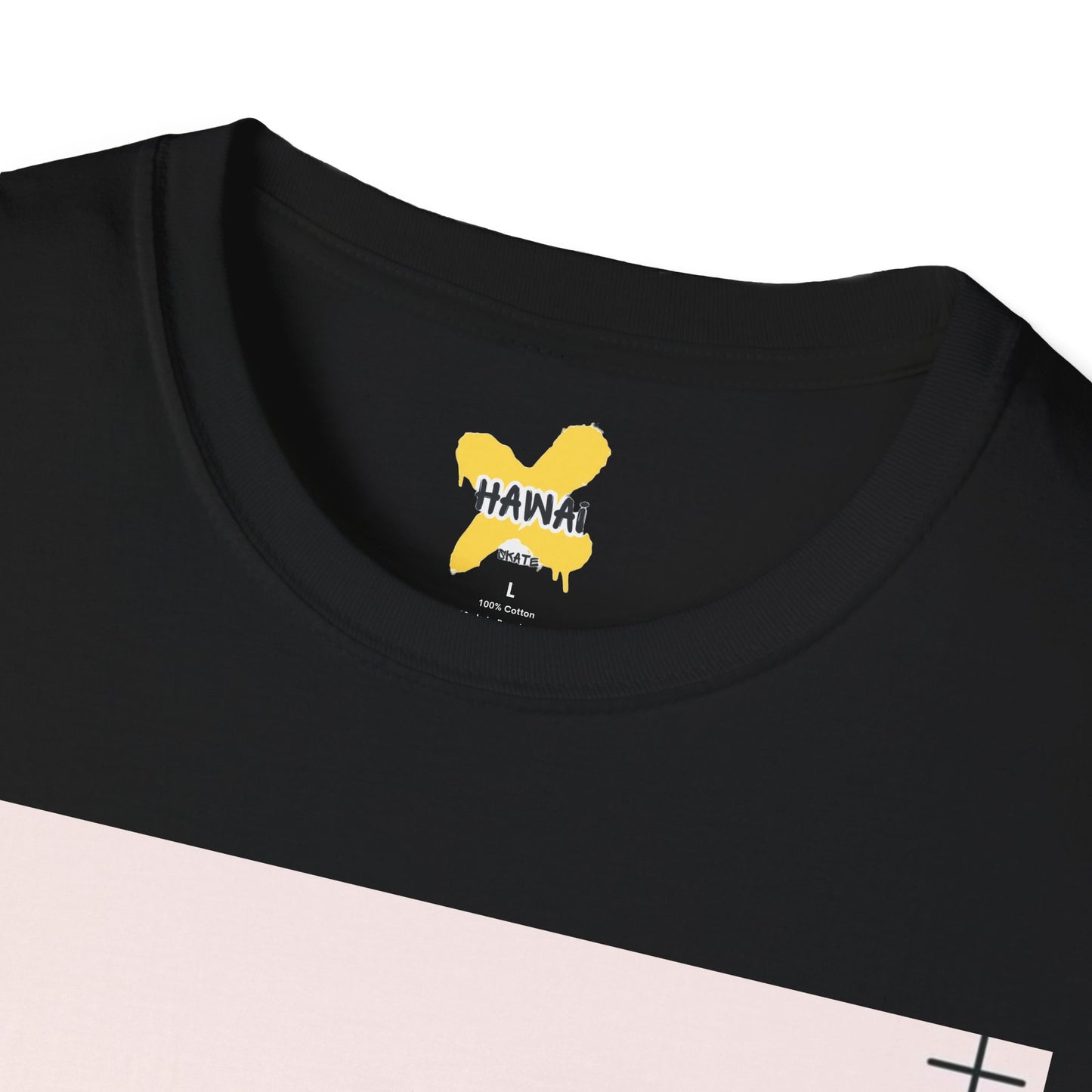 Retro Aesthetic Unisex Softstyle T-Shirt - Vintage Clouds & Texture Design