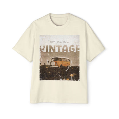 Vintage Van Graphic Tee – Retro 'VINTAGE' Camper T‑Shirt