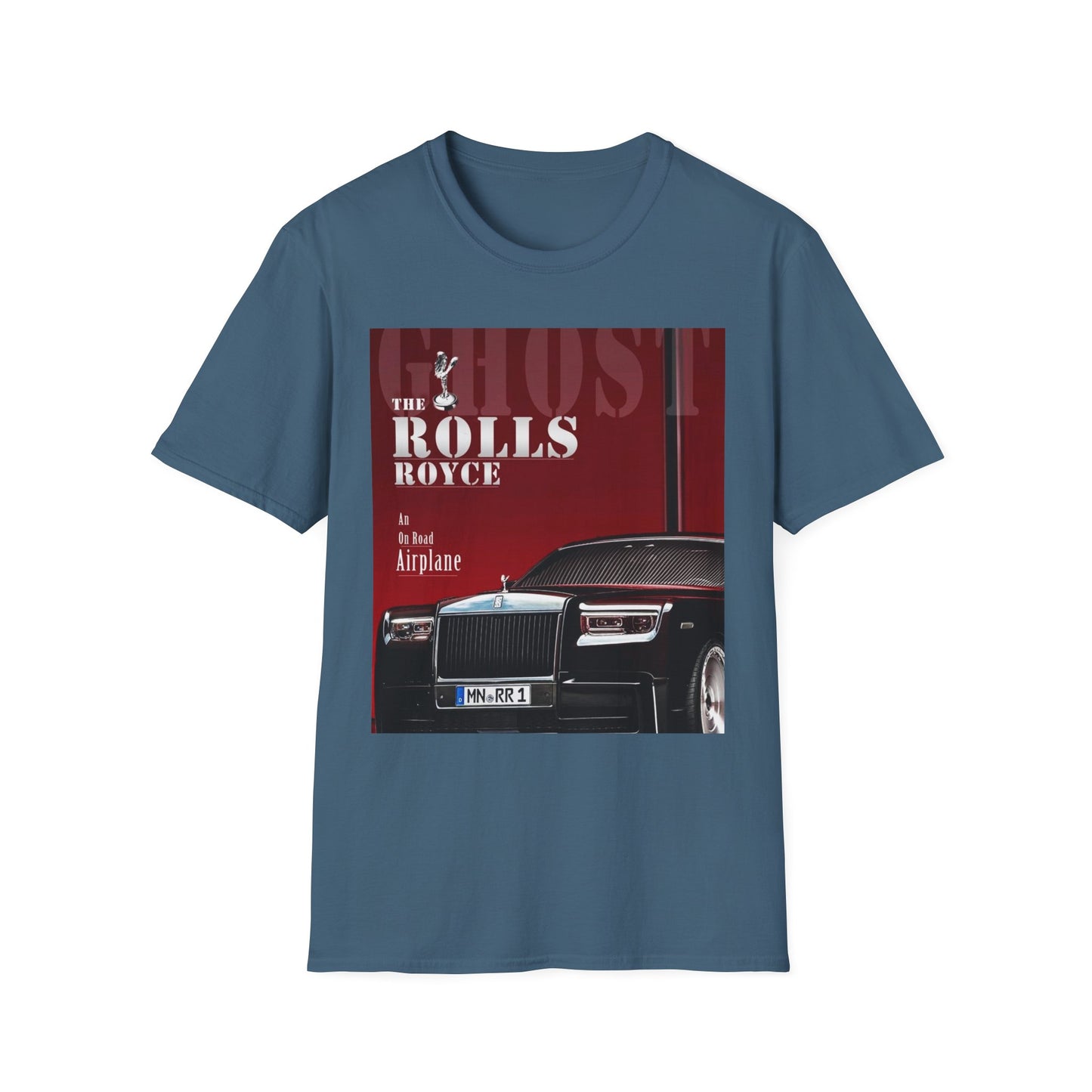 Luxury Car Graphic T-Shirt - Rolls Royce Design