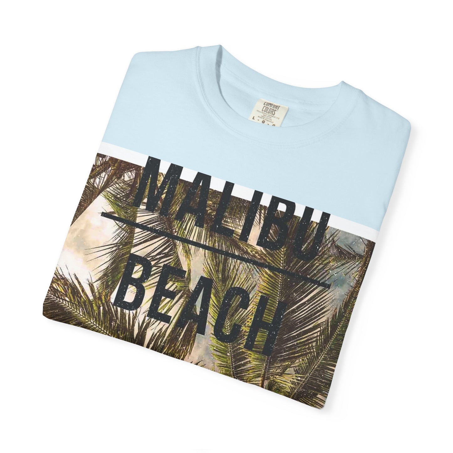Malibu Beach Palm Photo T-Shirt