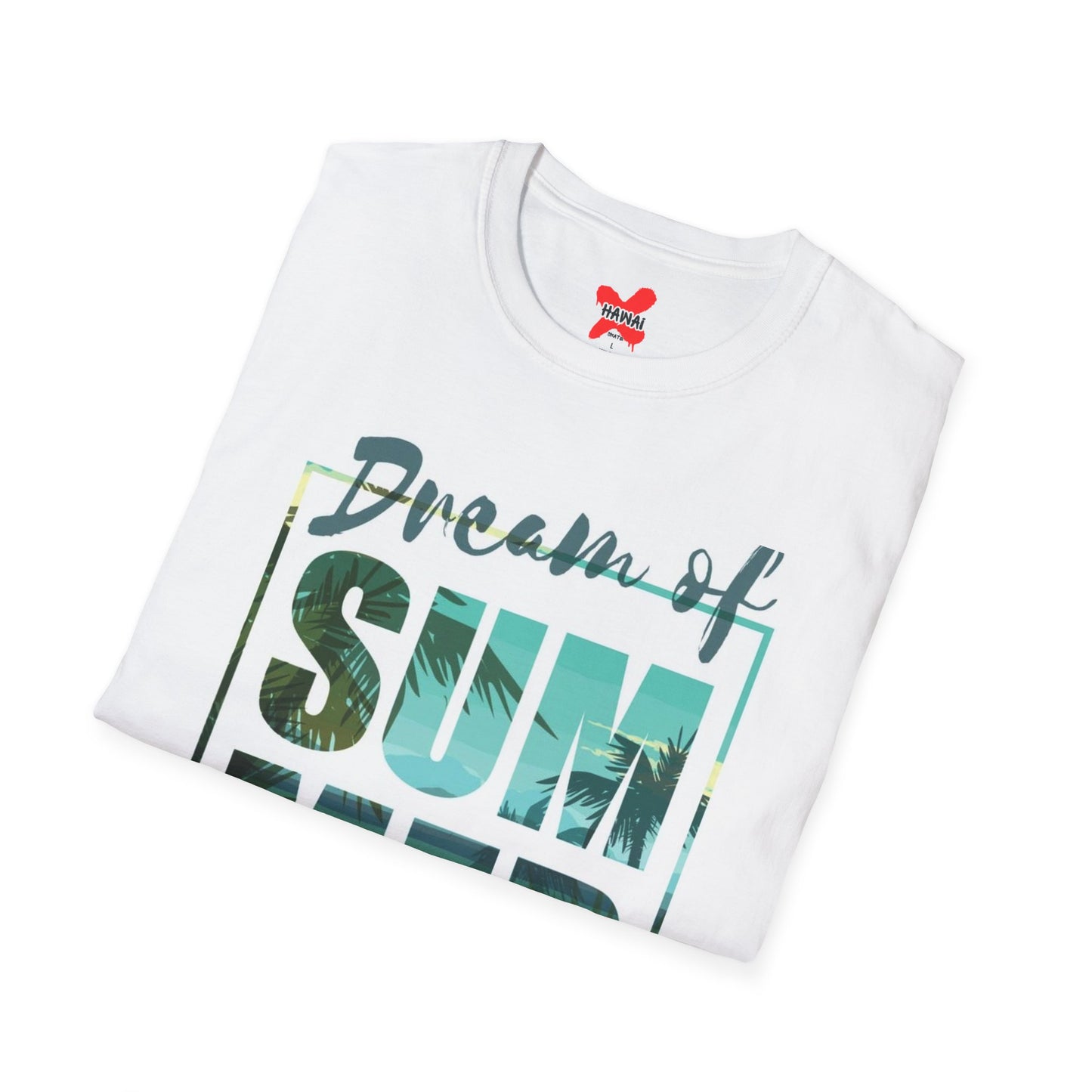 Dream of Summer Unisex Softstyle T-Shirt - Vacation Vibe Tee