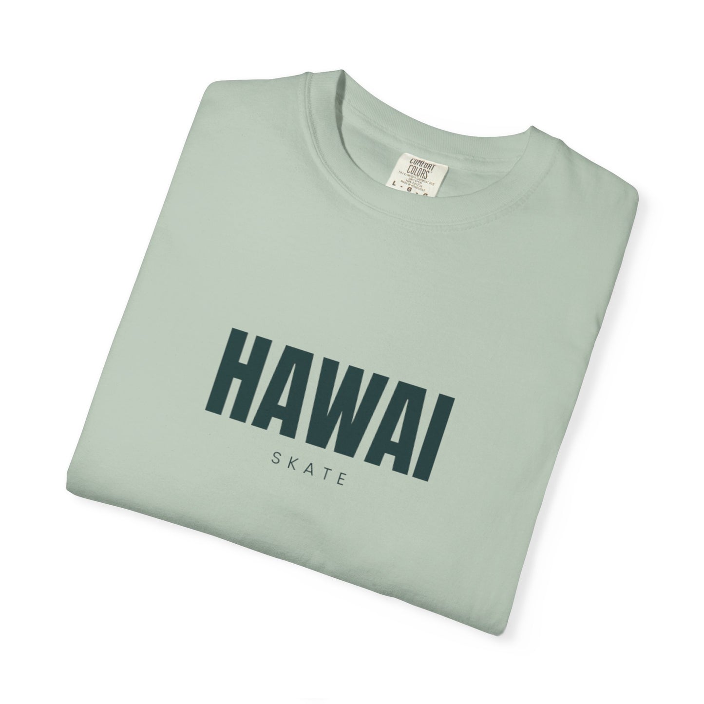 Hawaii Garment-Dyed Unisex T-shirt - Casual Beachwear, Travel Souvenir, Summer Vibes, Gift for Him/Her, Retro Style