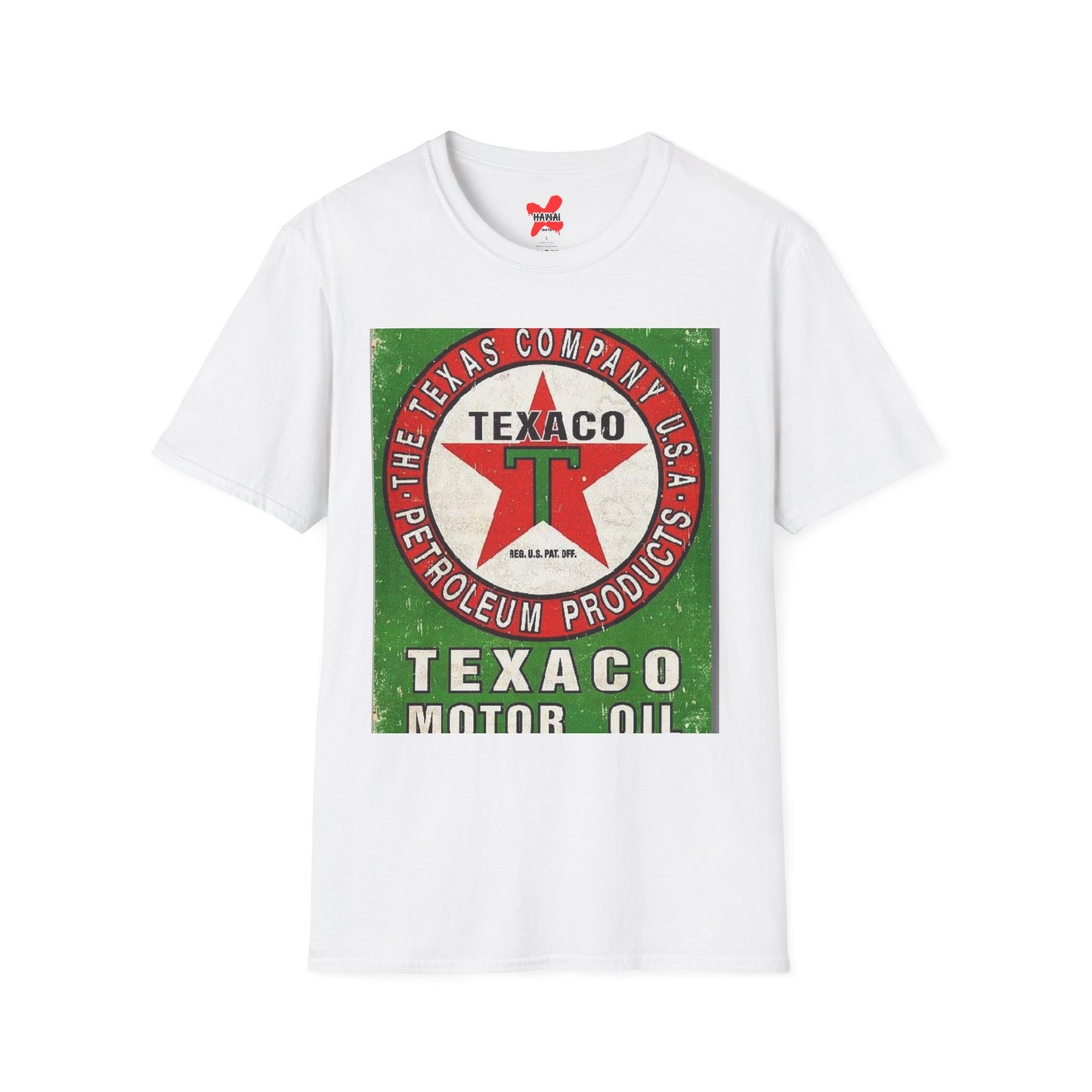 Vintage Texaco Motor Oil T-Shirt, Retro Gas Station Tee, Unisex Graphic Shirt, Gift for Car Lovers, Americana Apparel