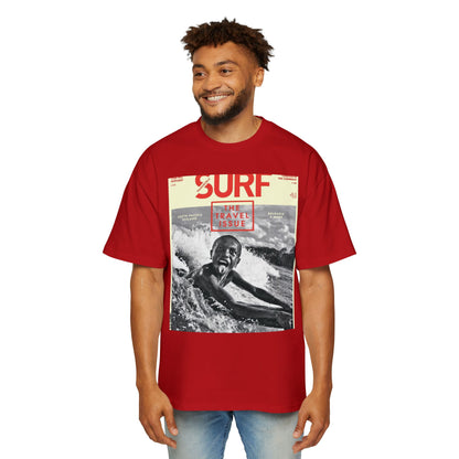 Surf Magazine Graphic Tee — "Surf: The Wave Issue" Vintage Beach Shirt