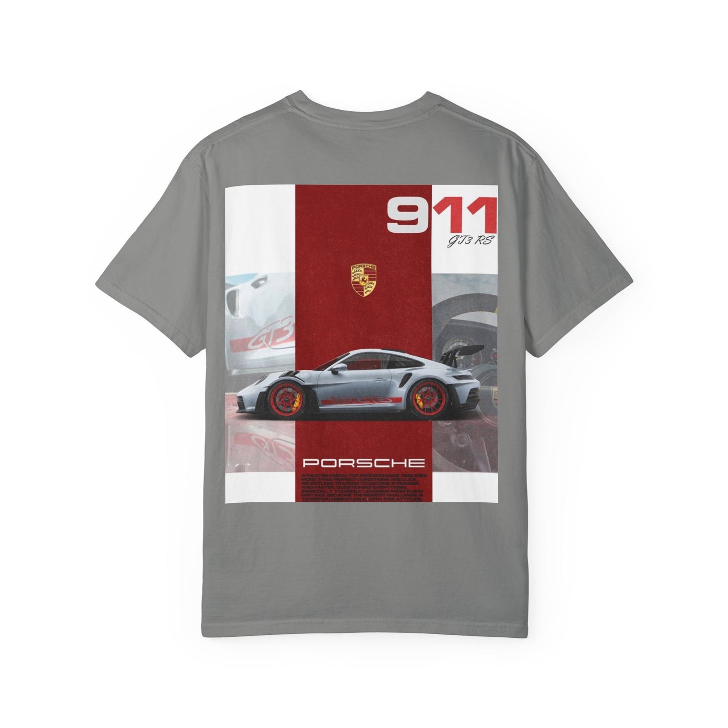 Porsche 911 Unisex Garment-Dyed T-Shirt - Classic Car Enthusiast Tee